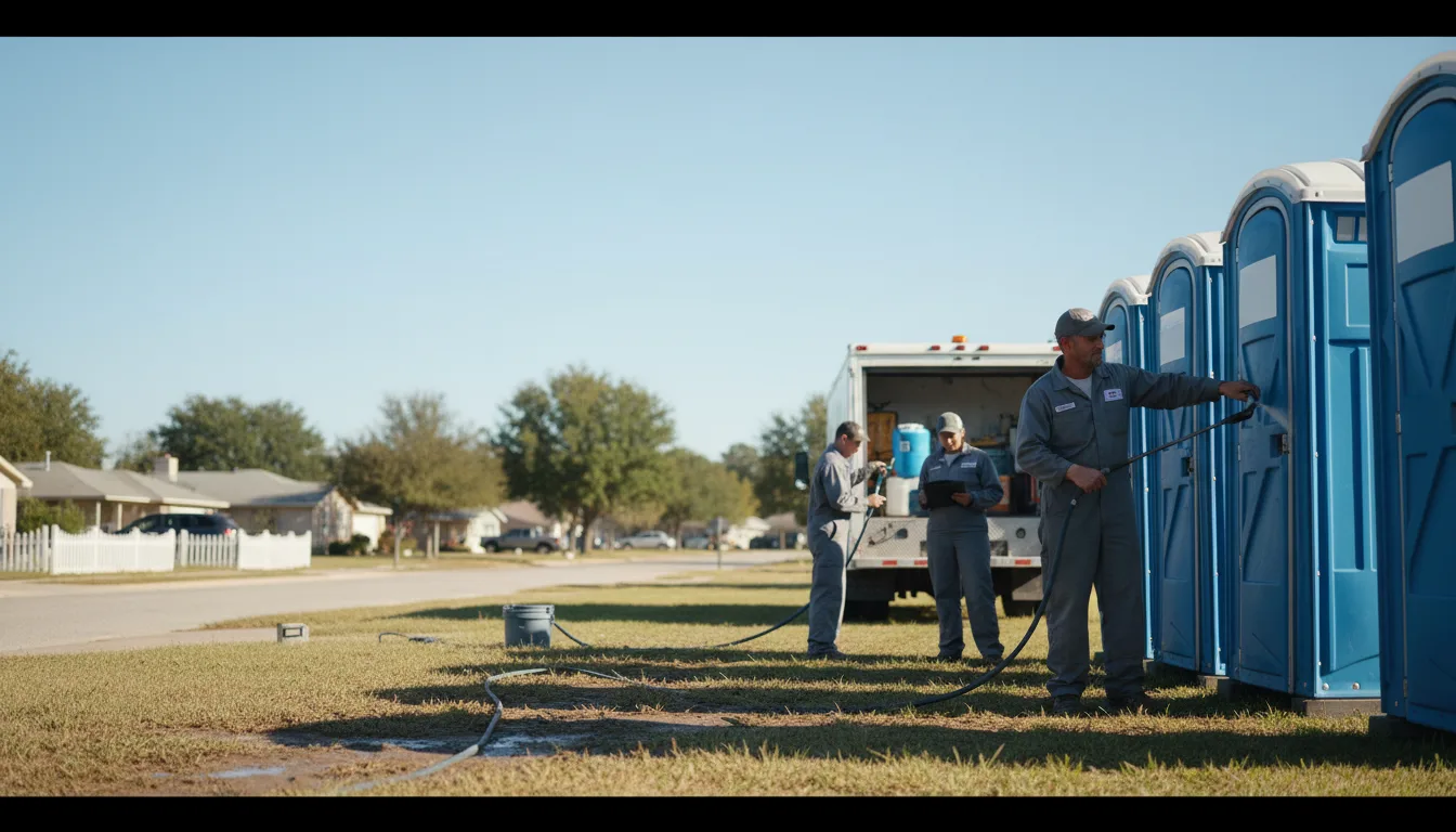 Long-Term Portable Toilet Rental in Cooleemee, NC near me